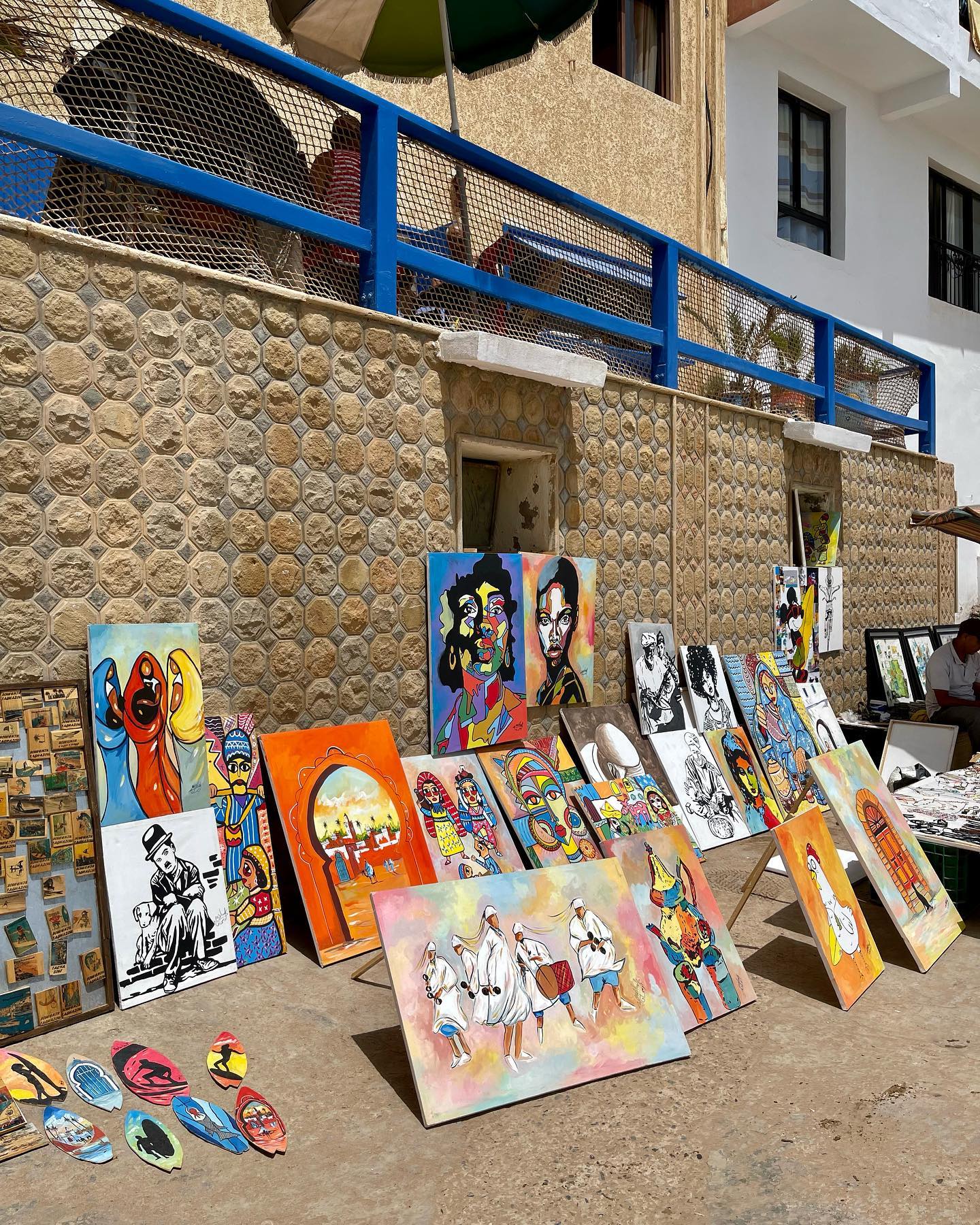 paintings in Essaouira