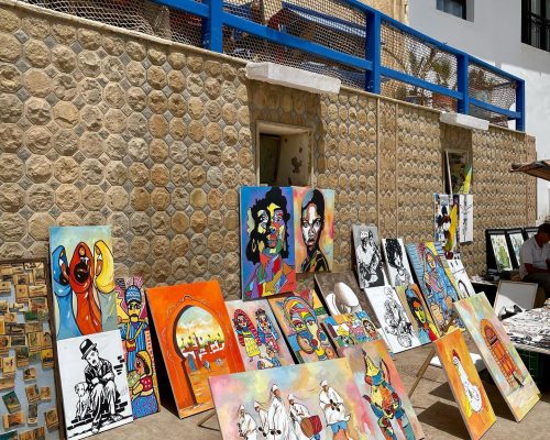 paintings in Essaouira