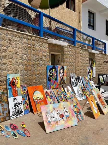 paintings in Essaouira