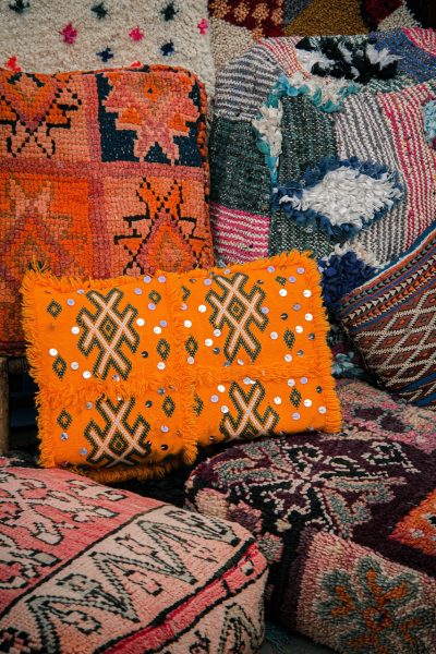 morocco, pillows, handicraft