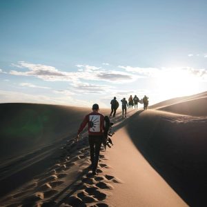 sandboarding in the desert, from our morocco tours journey